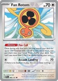 Fan Rotom (Master Ball Pattern) - 085/131 - Prismatic Evolutions